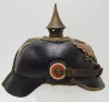 Prussian Landwehr Infantry Enlisted Pickelhaube with Field Cover Visuel 9